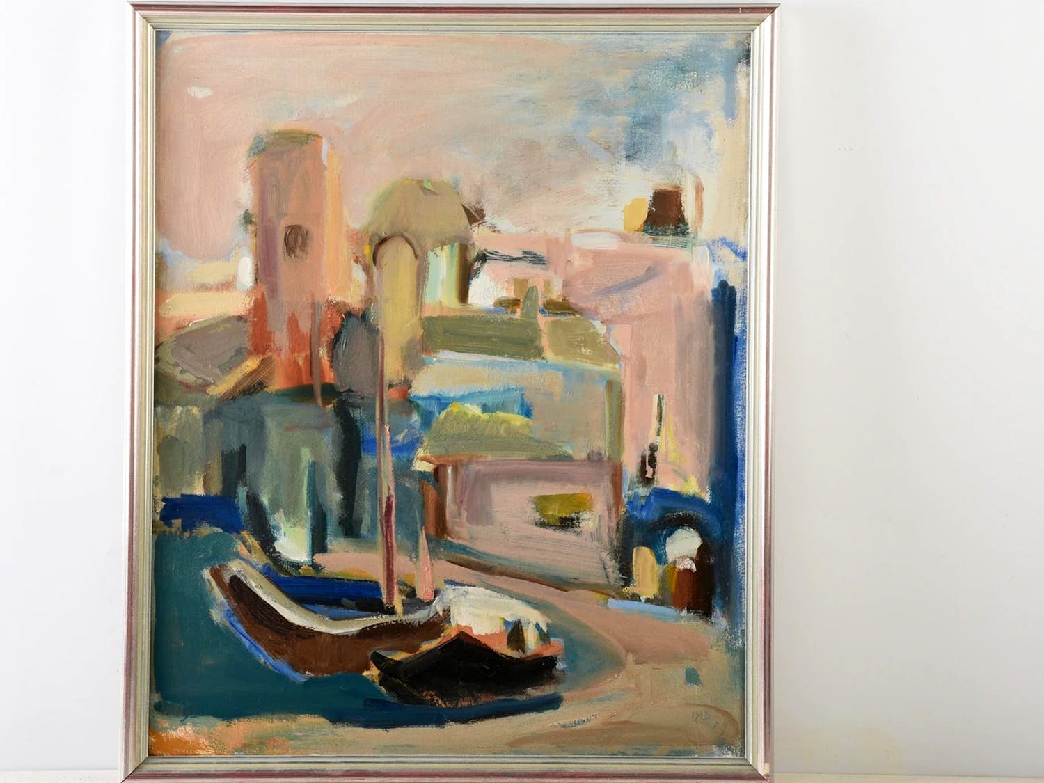 Niet of onleesbaar gesigneerd - Havengezicht kopen? Bied vanaf 1!