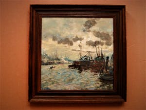 Hendrik Schaap - Delfts impressionist - 1908 - Gouache - "Bedrijvigheid in Haven" - gesigneerd kopen? Bied vanaf 10!