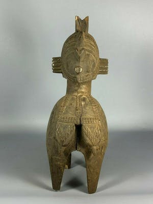 Baga - 200541 - Old African Tribal used Baga Nimba head - Guinea. kopen? Bied vanaf 95!