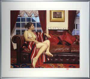 Liang-Feng Han - Giclée, Chesterfield - Ingelijst (Groot) verkocht voor € 100!