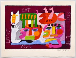 Buy Wouter Stips - Love Cat Fish Life You - 2001? Bid from 110!