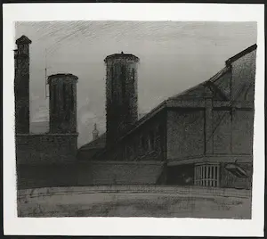 Aat Veldhoen - Rotaprint, Gevangenis aan de Weteringschans te Amsterdam kopen? Bied vanaf 40!