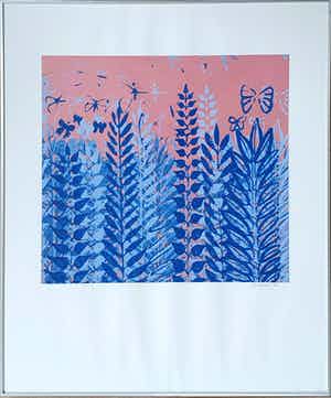 Jan Bernard Meinen - Monotype - Ingelijst verkocht voor € 35!