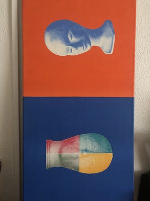 Bertil Neijts - Vaas en gezicht kopen? Bied vanaf 75!