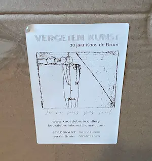 Koos de Bruin - Grazend paard - aquarel op papier - 1990 kopen? Bied vanaf 85!