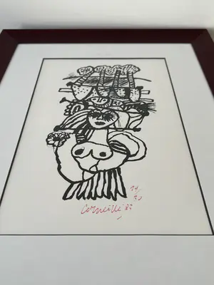 Corneille - Totem Woman - ingelijst - 19/30 kopen? Bied vanaf 250!