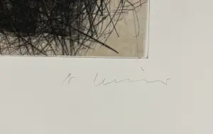 Arnulf Rainer - Droge naald / Ets, Johann Wolfgang von Goethe (uit de serie Deathmasks) kopen? Bied vanaf 1000!