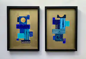 Ronald Boonacker - Italiaans Landschap DUO (Certificaat van echtheid) verkauft für € 140!