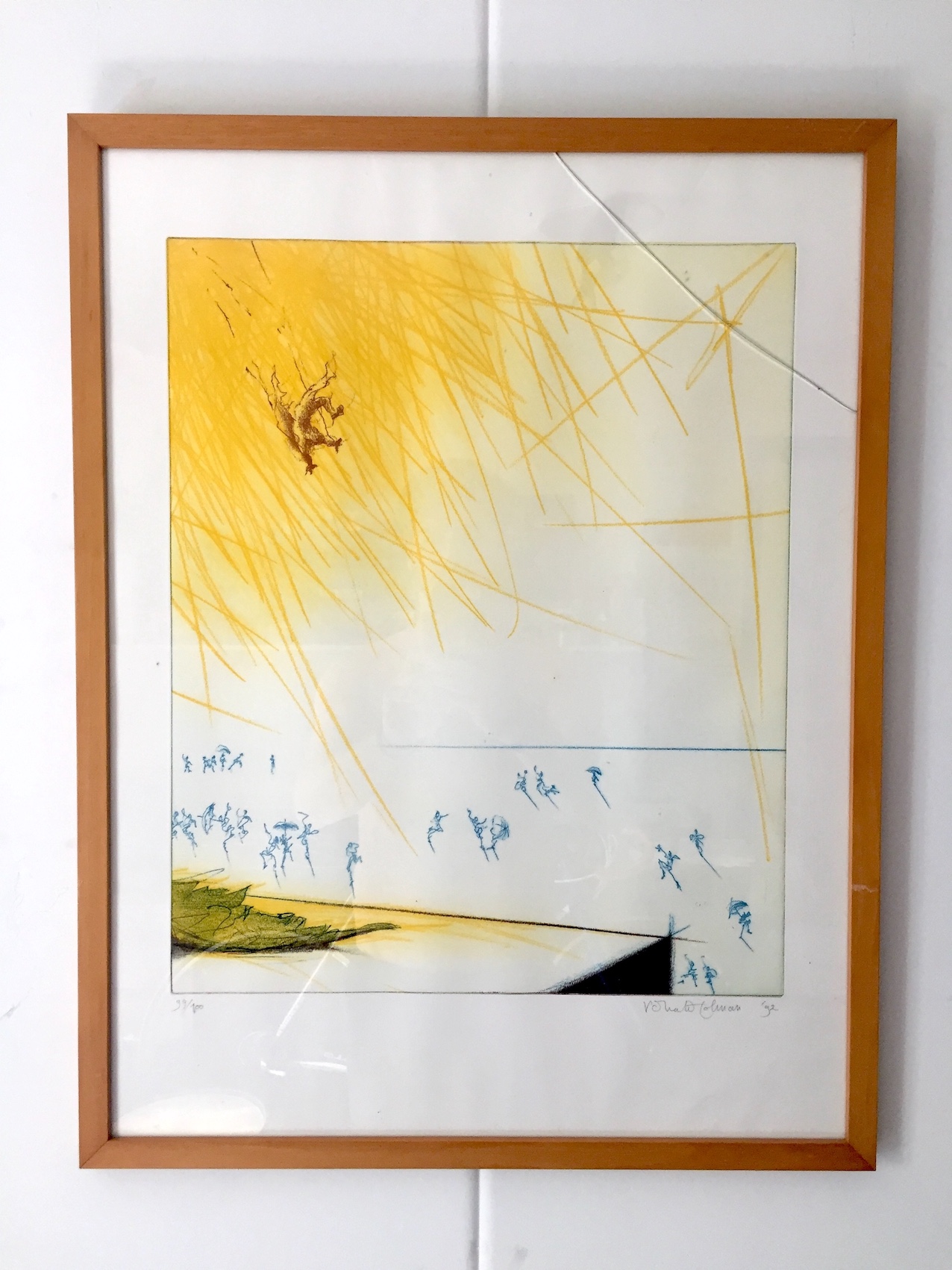 Ronald Tolman - Kleurets (tweeluik), Ingelijst kopen? Bied vanaf 240!