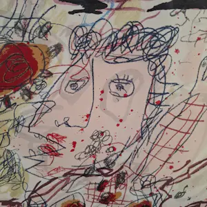 Buy Kees Salentijn - Zeefdruk, titel Onbekend? Bid from 60!