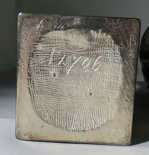Antieke engel beelden met muziekinstrument (3x), zilver op gips, 1940-1950 kopen? Bied vanaf 495!