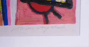 Henk Vierveijzer - Zeefdruk, Oma ze toren - Ingelijst kopen? Bied vanaf 50!