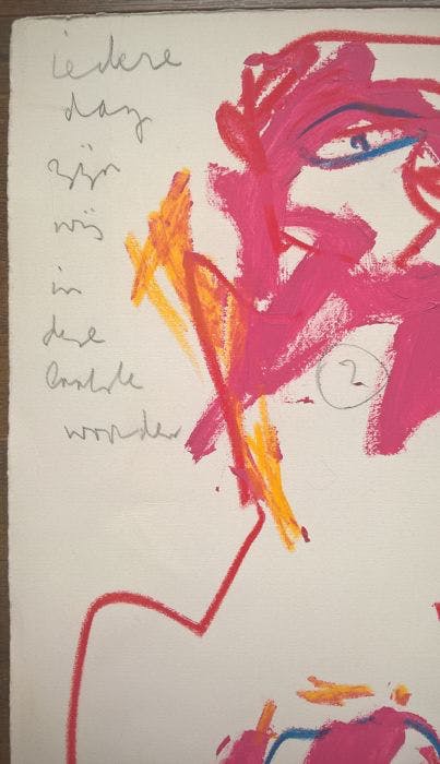 Anton Heyboer - Gemengde techniek. "2 Vrouwen torso's". kopen? Bied vanaf 150!