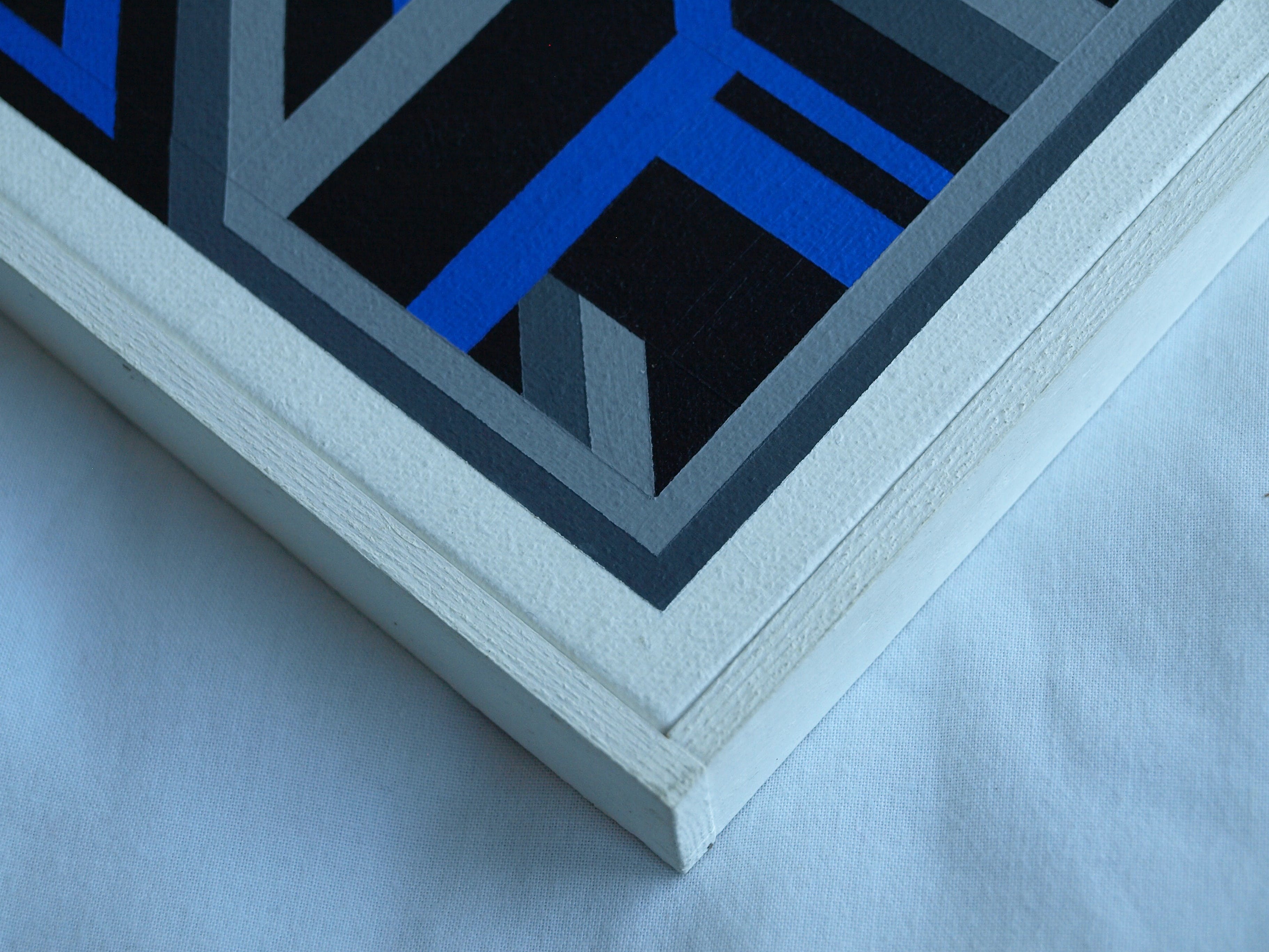 Nigel Kent - Acrylverf op doek – #82 - Ingelijst - 1992 kopen? Bied vanaf 1!