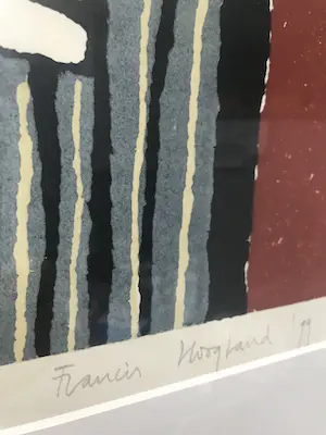 Francis Hoogland - Gesigneerde zeefdruk - 1999 - Kleine oplage! 13/15 kopen? Bied vanaf 65!