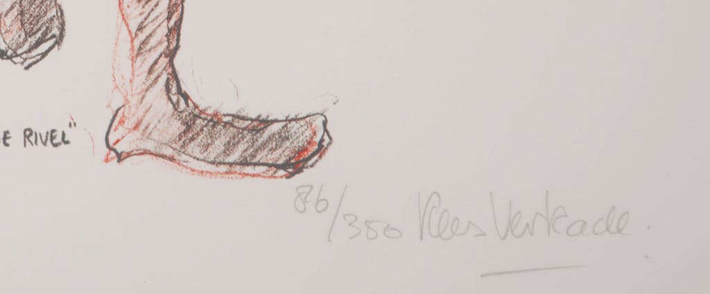 Kees Verkade - Kees Verkade: Litho, Charlie Rivel kopen? Bied vanaf 35!