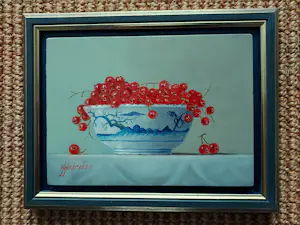 Hans Habraken - Chinees schaaltje met bessen kopen? Bied vanaf 295!