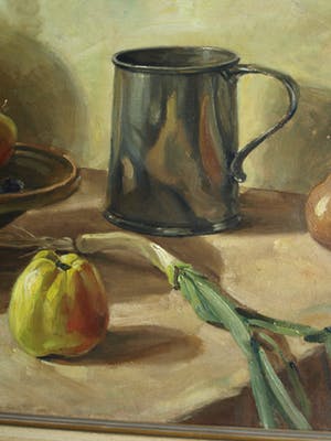 Carel Windt - Olieverf op doek , Stilleven - ingelijst – GROOT –ca 1950 kopen? Bied vanaf 75!