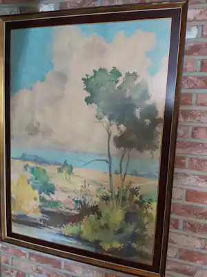 Rostislas Loukine - Paysage - Sans titre kaufen? Bieten Sie von 30!