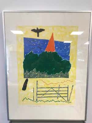 Harrie Gerritz - vertrekkende vogels verkocht voor € 60!