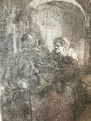 Rembrandt van Rijn - The Schoolmaster, 1641 Probably an 18th impression kopen? Bied vanaf 900!