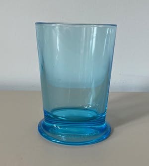Iittala - Blauw waterglas 'Boy' ontwerp Stefan Lindfors kopen? Bied vanaf 1!