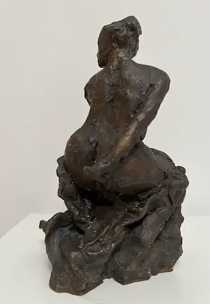 Brons (Onbekend) - bronzen sculptuur | 'Naakte vrouw' kopen? Bied vanaf 1!