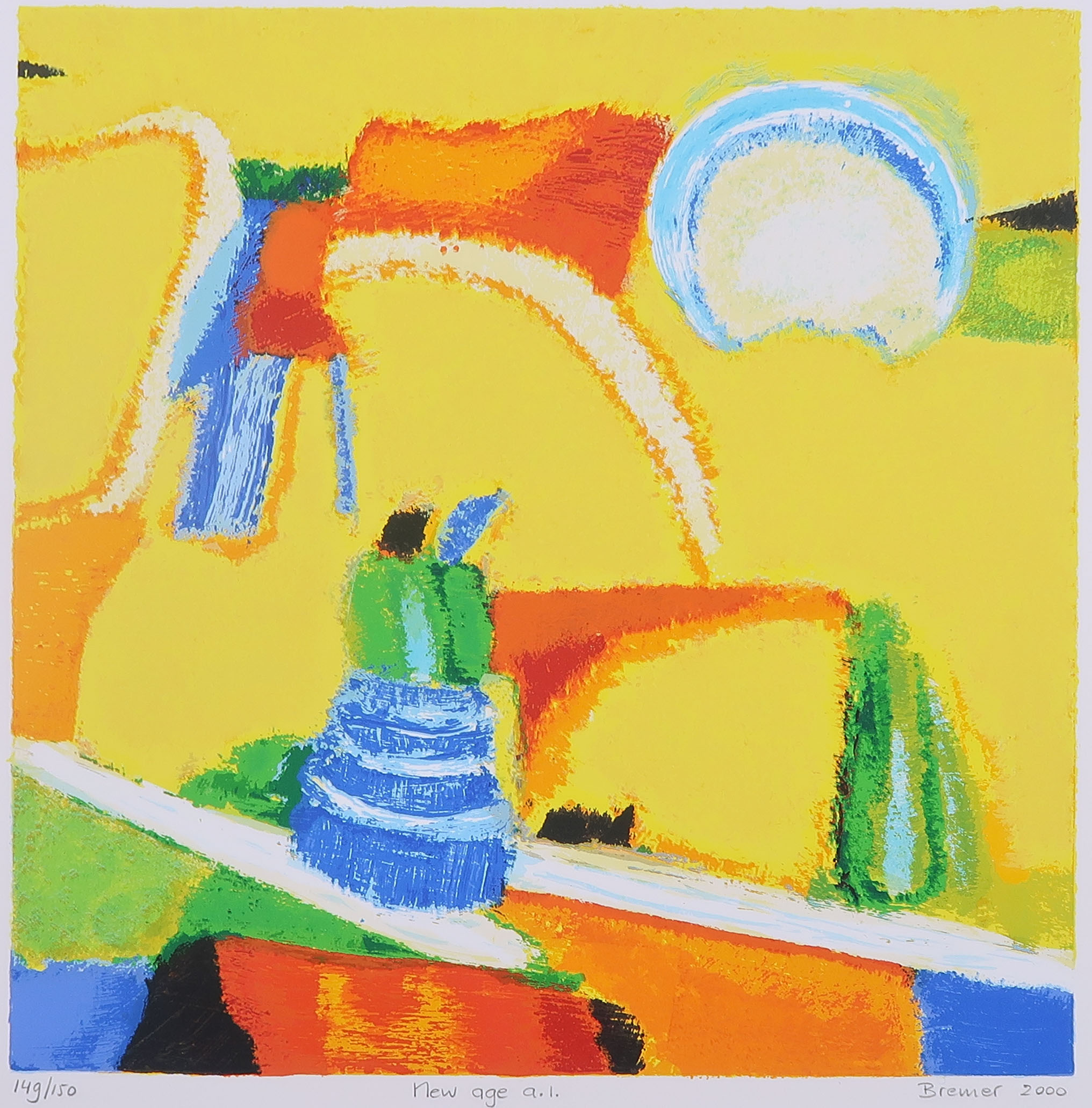 Saskia Bremer - Zeefdruk, New age a.1. kopen? Bied vanaf 1!