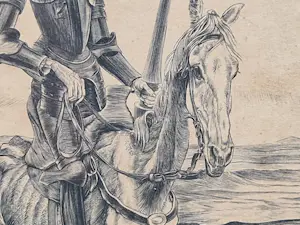 Kuno Brinks - Don Quichot met Sancho Panza kopen? Bied vanaf 150!