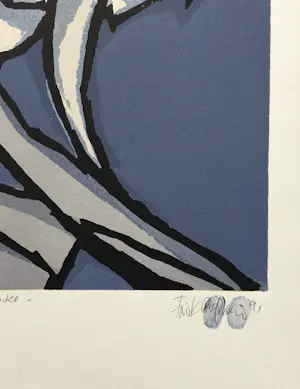 Fon Klement - boardsnede ‘Iris’ - 1991 - oplage 75 kopen? Bied vanaf 125!