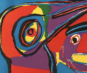 Karel Appel - Le Marin et L’oiseau kopen? Bied vanaf 1199!