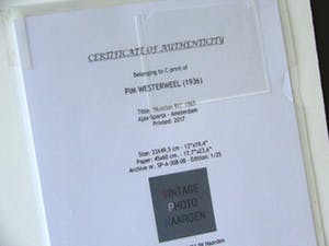 Pim Westerweel - Johan Cruijff number 9 kopen? Bied vanaf 120!