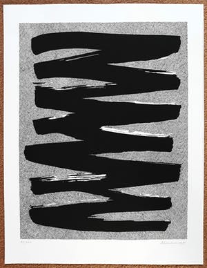 Jan Schoonhoven - Abstracte compositie, zeefdruk kopen? Bied vanaf 675!