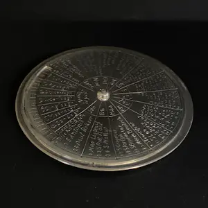 Koninklijke Van Kempen & Begeer - zilveren eeuwigdurende kalender Hard disc Begeer kopen? Bied vanaf 125!