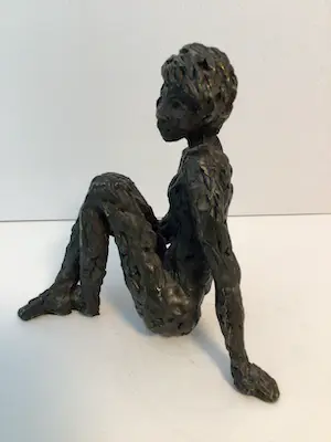 Astrid Veldhuyzen-Koppen - Sculptuur “ Moment van bezinning “ kopen? Bied vanaf 1!