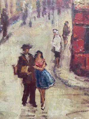 Niet of onleesbaar gesigneerd - Paris, Montmartre kopen? Bied vanaf 1!