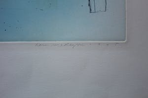 Hans Vredegoor - ets - Le centre courant - 1995 kopen? Bied vanaf 45!