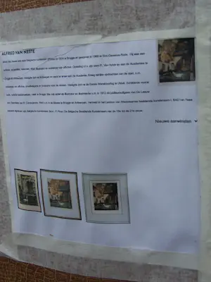 Alfred van Neste - Landschap met boten. kopen? Bied vanaf 35!