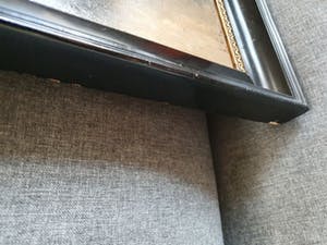 Niet of onleesbaar gesigneerd - Olieverf op paneel van Franse gardisten met moeder en dochter kopen? Bied vanaf 1!