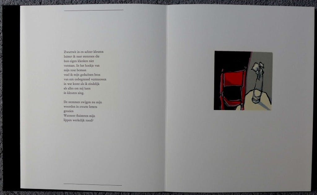 Fon Klement - 'Zwartwit in en achter kleuren', zeven boardsneden van Fon Klement kopen? Bied vanaf 250!