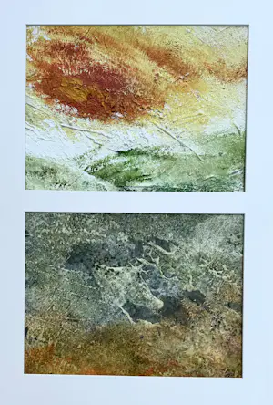 Buy Maurice Grothausen - 2 landschappen schilderijen, zonder passe-partout serie C-2014? Bid from 100!