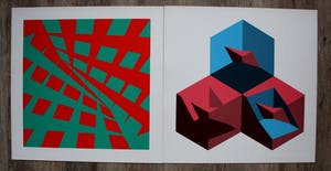 Peter Struycken - complete portfolio met 8 zeefdrukken - 1966 kopen? Bied vanaf 1750!