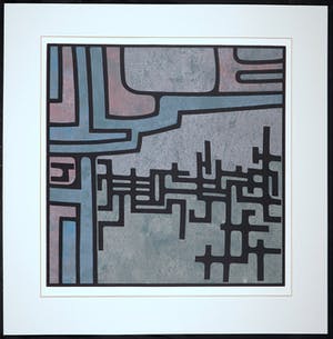 Jaap Andeweg - Linosnede, De verzonken stad (Zeer Groot) kopen? Bied vanaf 50!