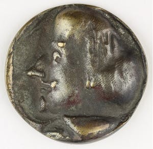 Piet Esser - Bronzen penning: Shakespeare, 1964 kopen? Bied vanaf 85!