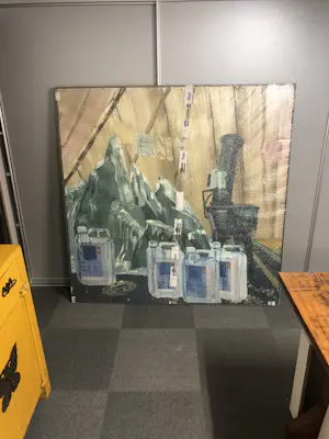 Marjolijn de Wit - Zonder titel. (Uit de reeks “ Dit land is jouw land " kaufen? Bieten Sie von 350!
