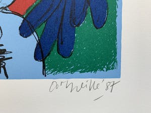 Corneille - kleurenzeefdruk - 'Hymne a l'été' - 1987 kopen? Bied vanaf 200!