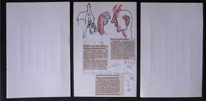 Siep van den Berg - Lot van drie abstracte composities kopen? Bied vanaf 1!