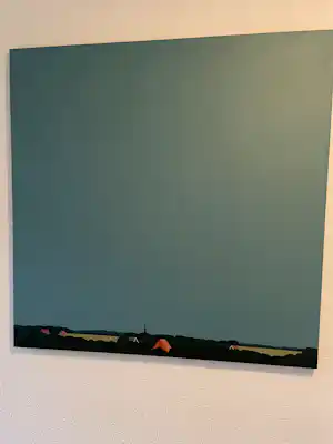 Jeroen Allart - Zicht op Texel verkocht voor € 1350!