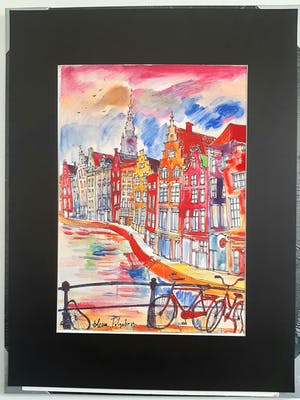 Elena Polyakova - Kleurige Amsterdam kopen? Bied vanaf 45!