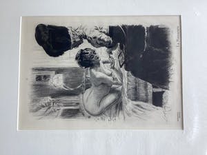 Almery Lobel-Riche - 3 x Erotische Gravures uit de Belle Epoque van Parijs 1928- 1939 kopen? Bied vanaf 10!